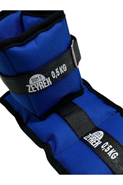 S ZEYREK 0.5 كجم × 2 قطعة إجمالي 1 كجم مجموعة وزن تقوية عضلات اليد والقدم وال...