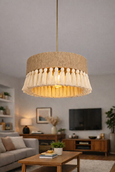 YUTEDEKOR Bohem Jüt Avize – Salon, Yatak Odası, Çocuk Odası, Kafe & Restoran ...