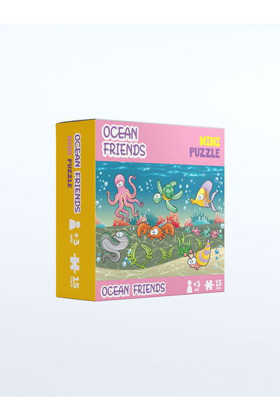 Desmond Ocean Friends | Kids Puzzle | Çocuk Puzzle | Çocuk Yapboz | 15 Parça