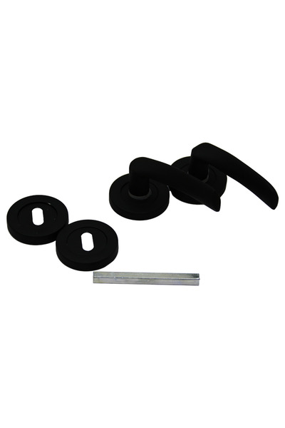 Go İthalat ÇELİKEL ERİŞ-10 AMERİKAN ODA KAPI KOLU SİYAH