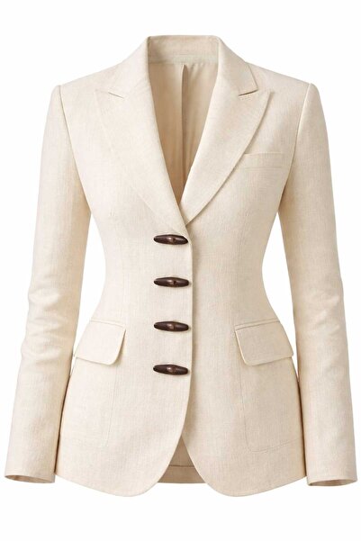 Beyna DOĞAL AHSAP KOYU KAHVERENGİ TAHTA ÇOBAN 5 CM DÜĞME 1 PAKET 10 ADET