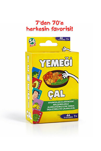 GameBulance Yemeği Çal Eğlenceli Kart Oyunu | Aile Arkadaş Eğlenceli Parti Ku...