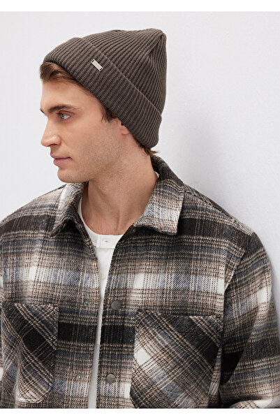 Mavi Schwarzbraune Baskenmütze 0912001-24674