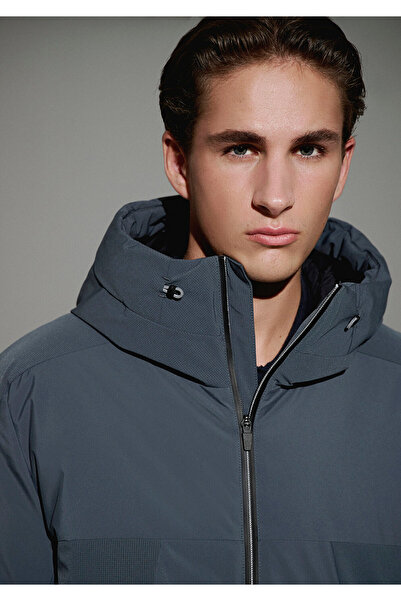 Mavi Water Repellent K Hooded Gray Inflatable Jacket 0110663-80776