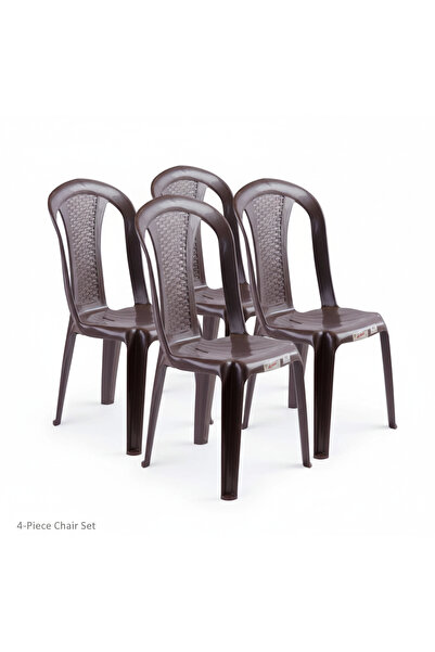 ANAKA 4-piece stackable chair set