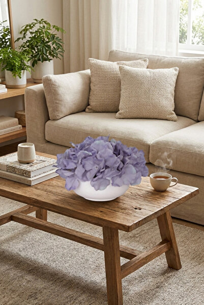 adresiburasi وعاء خرساني نموذج زهرة كوبية زهرة الطاولة أرجواني