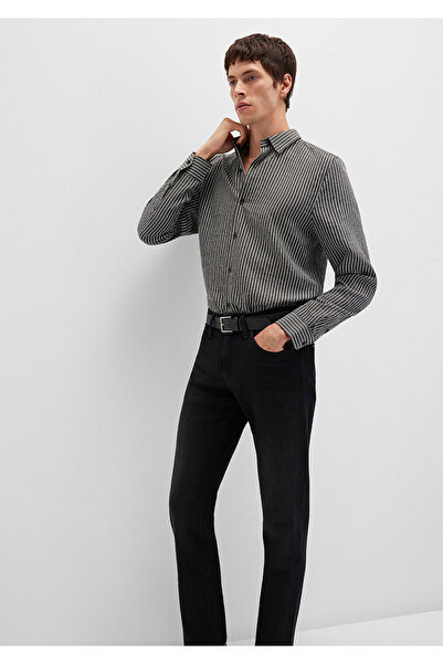 Mavi Men's Anthracite M0211669-90902 Shirt