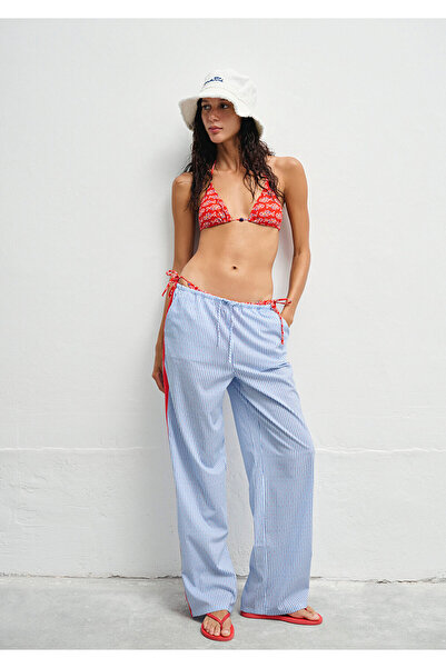 Mavi Τυπωμένο Μπλε Παντελόνι 1011049-90771