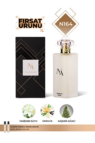 Maa Althahab N164 Şekerli Kadın Parfümü 100 ml