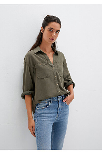 Mavi Bej Gömlek Standart 1210985-80697