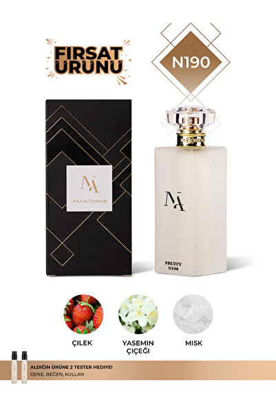 Maa Althahab N190 Meyveli Kadın Parfümü 50ML
