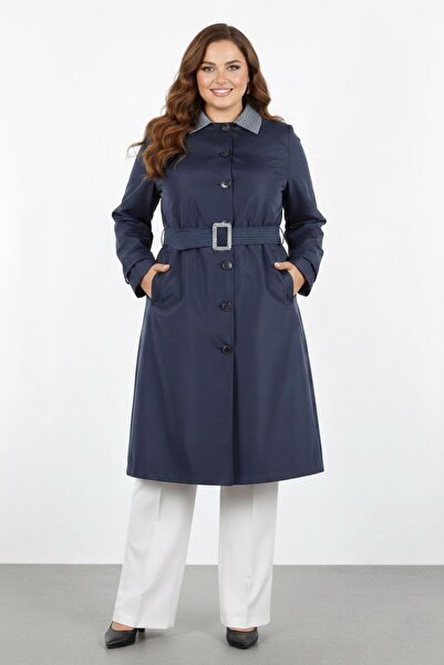 Alvina Кемеровий тренчкот великого розміру 10809