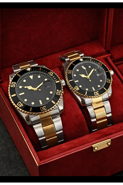 Spectrum Paslanmaz Çelik Çift Saati Sevgili Saatleri (2 ADET)