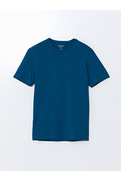 LC Waikiki تيشيرت رجالي من القطن الممشط برقبة دائرية للموسم الجديد - S52842Z8