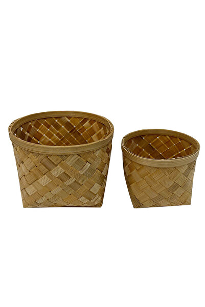 KOÇTAŞ Bambu 2li Saklama Kutusu