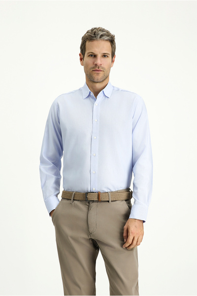 Kiğılı Βαμβακερό πουκάμισο Oxford με μακρυμάνικο κανονικό σχέδιο