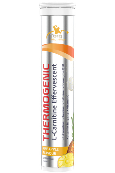 Torq Nutrition Thermogenic L-carnitine Ananas 20 Efervesan Tablet