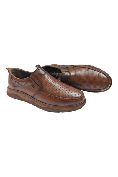 Dr.Relax Genuine Leather Full Orthopedic Summer Lightweight Saddler Men's Shoes