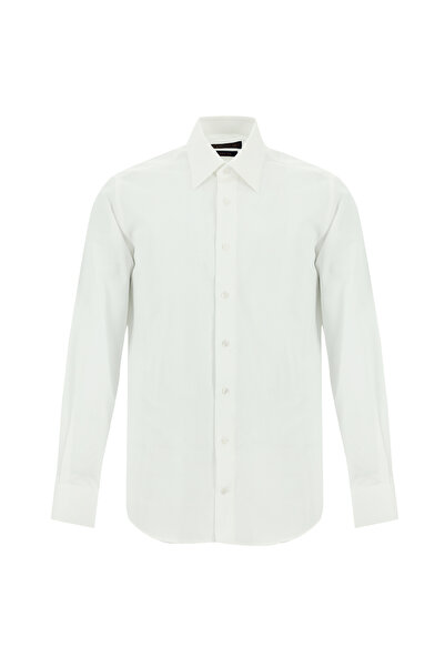Kiğılı Κλασικό βαμβακερό πουκάμισο με μακριά μανίκια Slim Fit Slim Fit