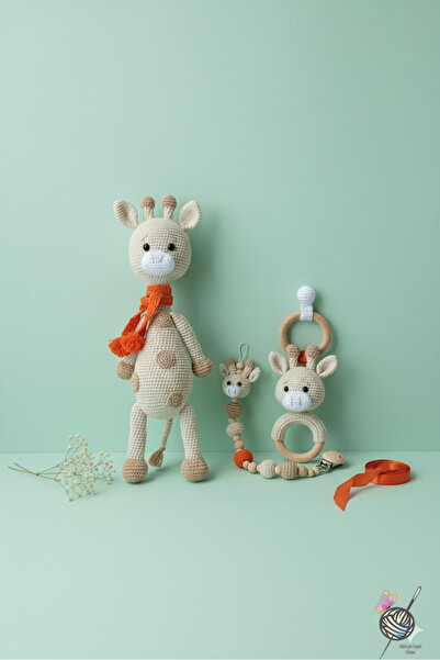 kelebeginruyasihobievi Amigurumi Yenidoğan Hediyelik Uyku Arkadaşı Organik Zü...