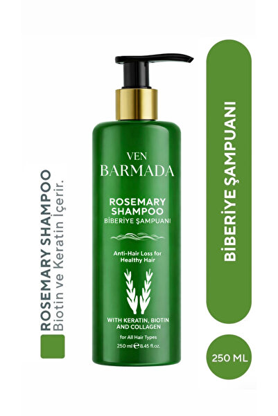 VEN BARMADA Bitkisel Şampuan 250 ml (BİBERİYE ŞAMPUANI) Dökülme Karşıtı,besle...