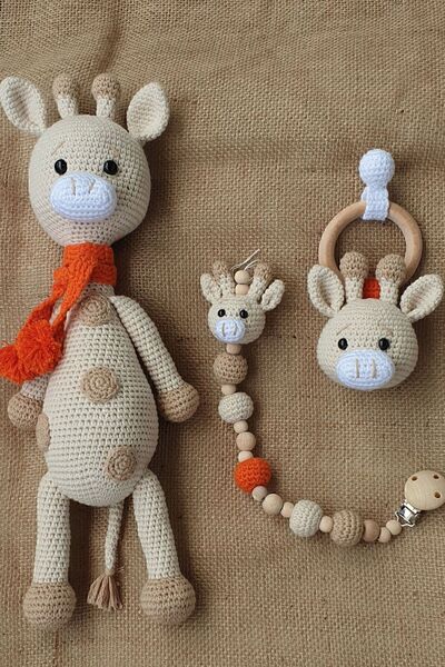 kelebeginruyasihobievi Amigurumi Yenidoğan Hediyelik Uyku Arkadaşı Organik Zü...