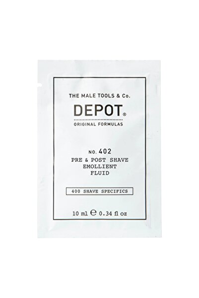 DEPOT , 400 Shave Specifics Nr. 402, Uleiuri esențiale, Fluid calmant pre și ...