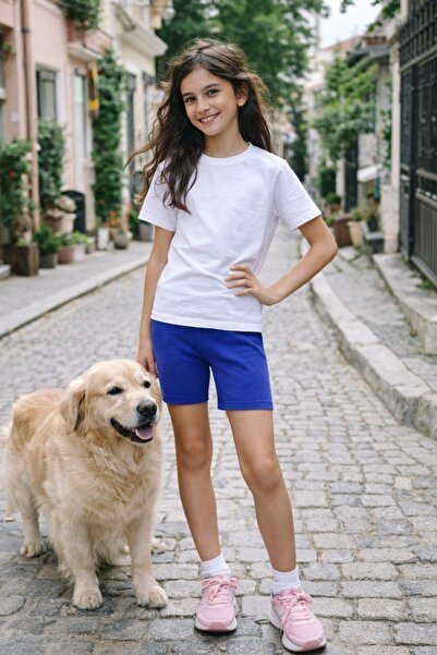 Cloise Sax Blue Детски къси панталони Легинги Памук и ликра Стреч