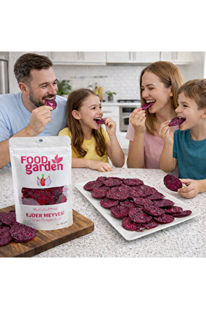 FOOD garden Freeze & Dried Products Kuru Ejder Meyvesi-Katkısız Şeker İlavesi...