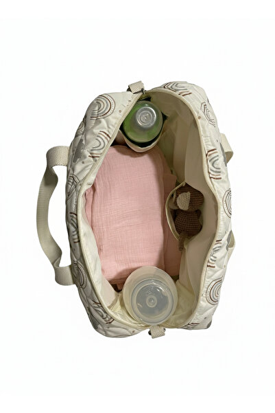 Modakids Anne Bebek Bakım Çantası Kapitone Su Geçirmez Bebek Arabası Organizer Düzenleyici Stroller Bag