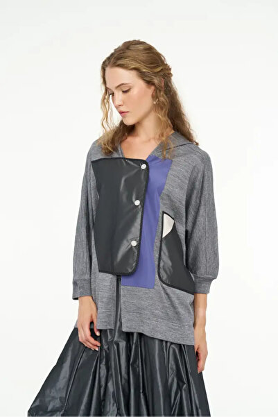 BİZE Atlas Hırka - Gri