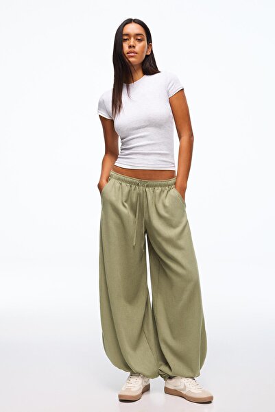 Bershka Rustik şalvar pantolon