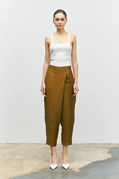 BIZEFASHION Anvelop Pantolon - Gold