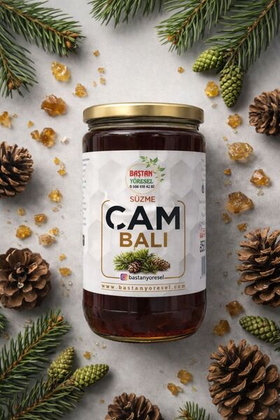 Baştan Yöresel Ödemiş Süzme 2. Sağım Çam Balı 850gram
