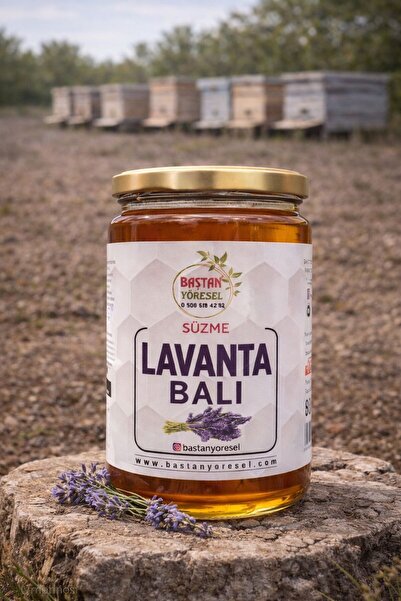 Baştan Yöresel 850 gram Lavanta Balı (Bozdağ)