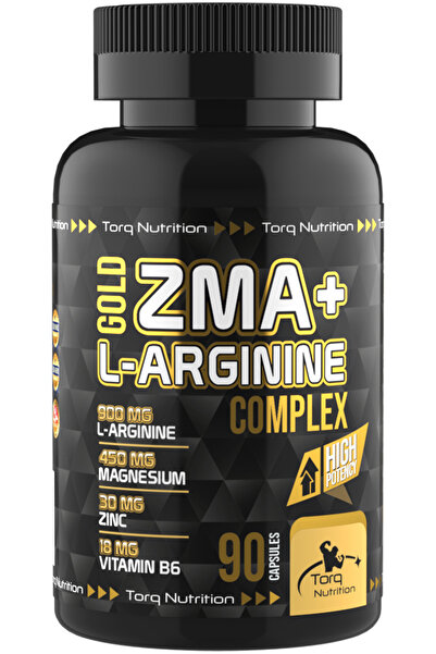 Torq Nutrition مجمع الذهب Zma L-arginine 90 كبسولة