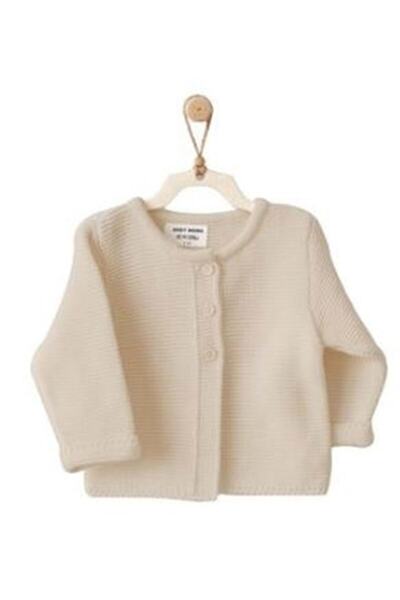 andywawa Ecru Baby Jacket