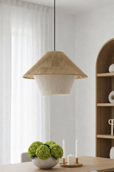 afralya home Rustik Tarz Bohem avize Makrome avize Salon avize Yatak Odası Av...