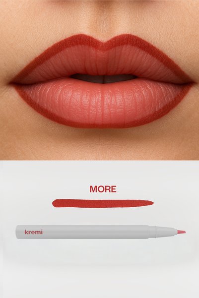 Kremi Permanent Lip Liner |   Long-Lasting |   No Transfer |   Natural and Light |   Easy Sharp Application