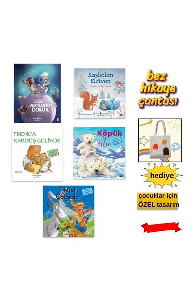 TÜRKİYE İŞ BANKASI KÜLTÜR YAYINLARI Kaybolan Eldiven Küçük Astronot Doruk Köp...