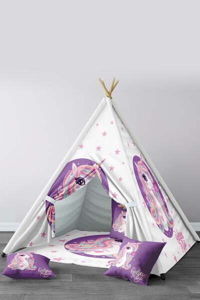 instababyrooms Çocuk Odası Tasarım Kızıldereli Oyun Çadırı Moodel No:47