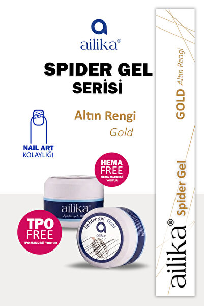 Ailika Spider Jel 5gr Gold Rengi