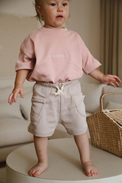 Oh La La Koala For Little Ones Vizon Basic Cepli Çocuk Şort