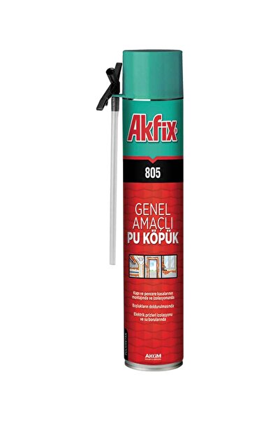 Genel Markalar 805 Genel Amaçlı Pu Köpük Pipetli Montaj Köpüğü 750ml 850gr