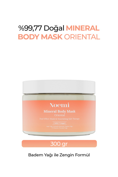 Noemi Doğal Mineral Body Mask Oriental / Çift Etkili & Besleyici Tuz Terapisi...