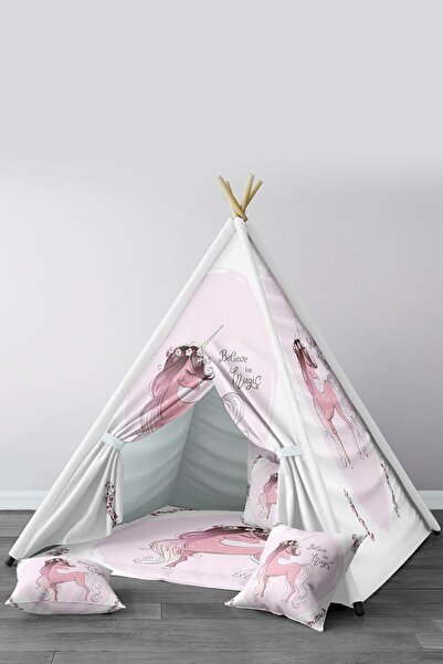instababyrooms Çocuk Odası Tasarım Kızıldereli Oyun Çadırı Moodel No:81