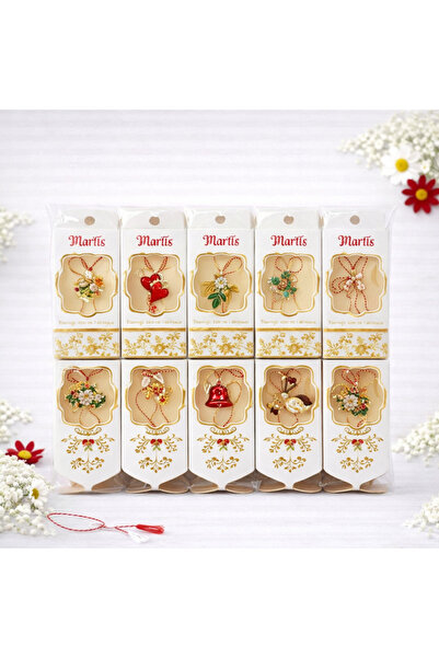 OEM Set de 30 broșe mărțișor, modele combinate, ambalaj individual elegant, 1...