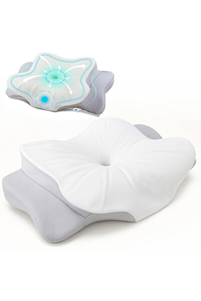 Linomag Pillowcase for Linomag® orthopedic pillow, Breathable replacement cov...