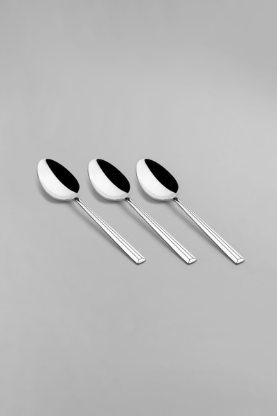 Nehir Milano Sade 12 Adet Çay Kaşık Takımı