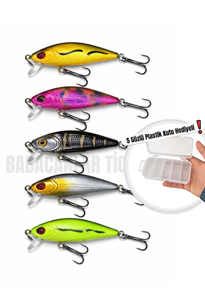Arkhelais Minnow Rapala 5 cm 4,2 gr 5’li Paket - Yapay Balık Yemi